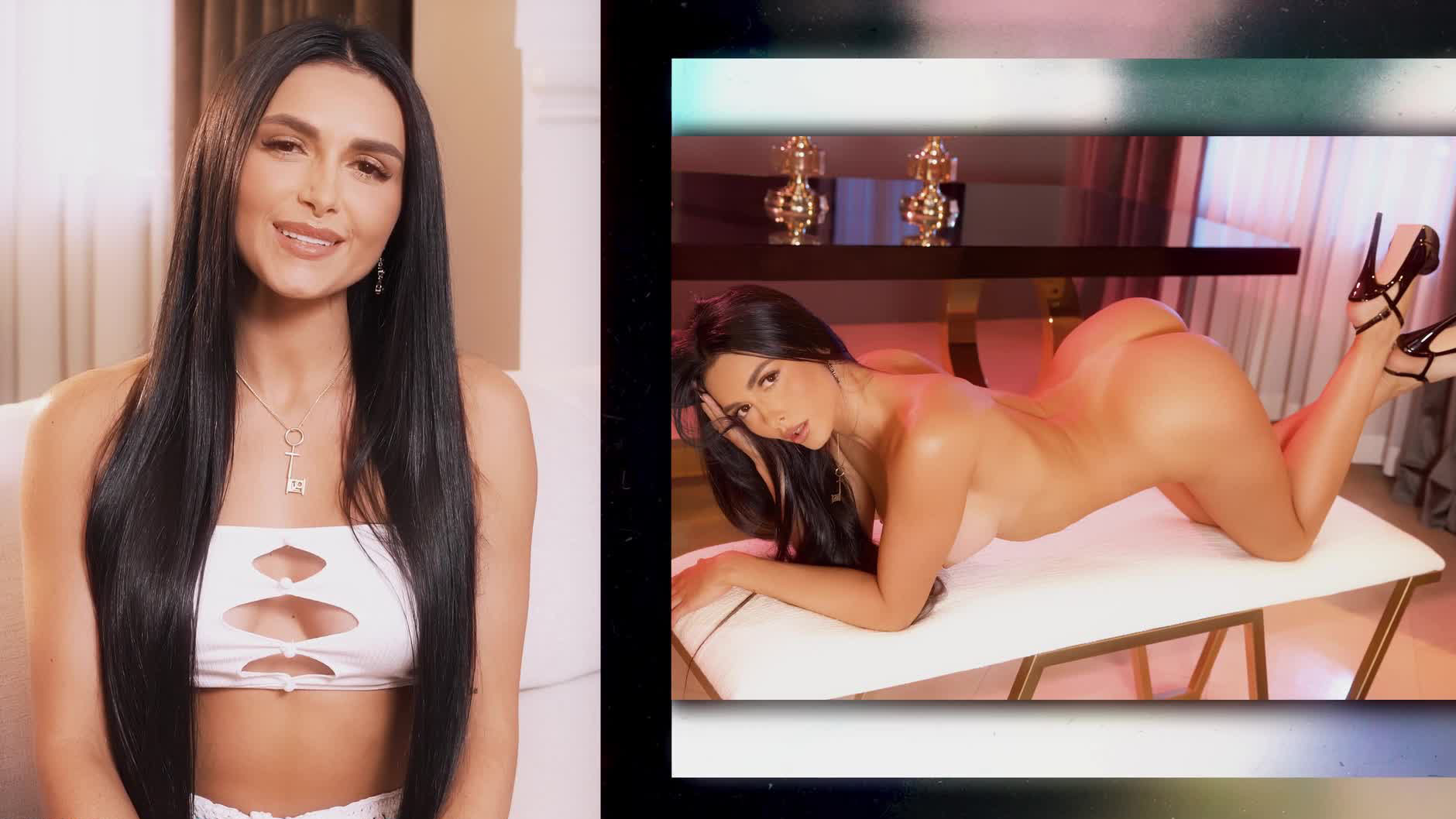 Phim sex hậu trường cực đẹp của em siêu mẫu người Anh vú to khi chụp ảnh khỏa thân